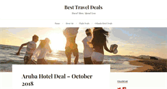 Desktop Screenshot of besttraveldeals.net